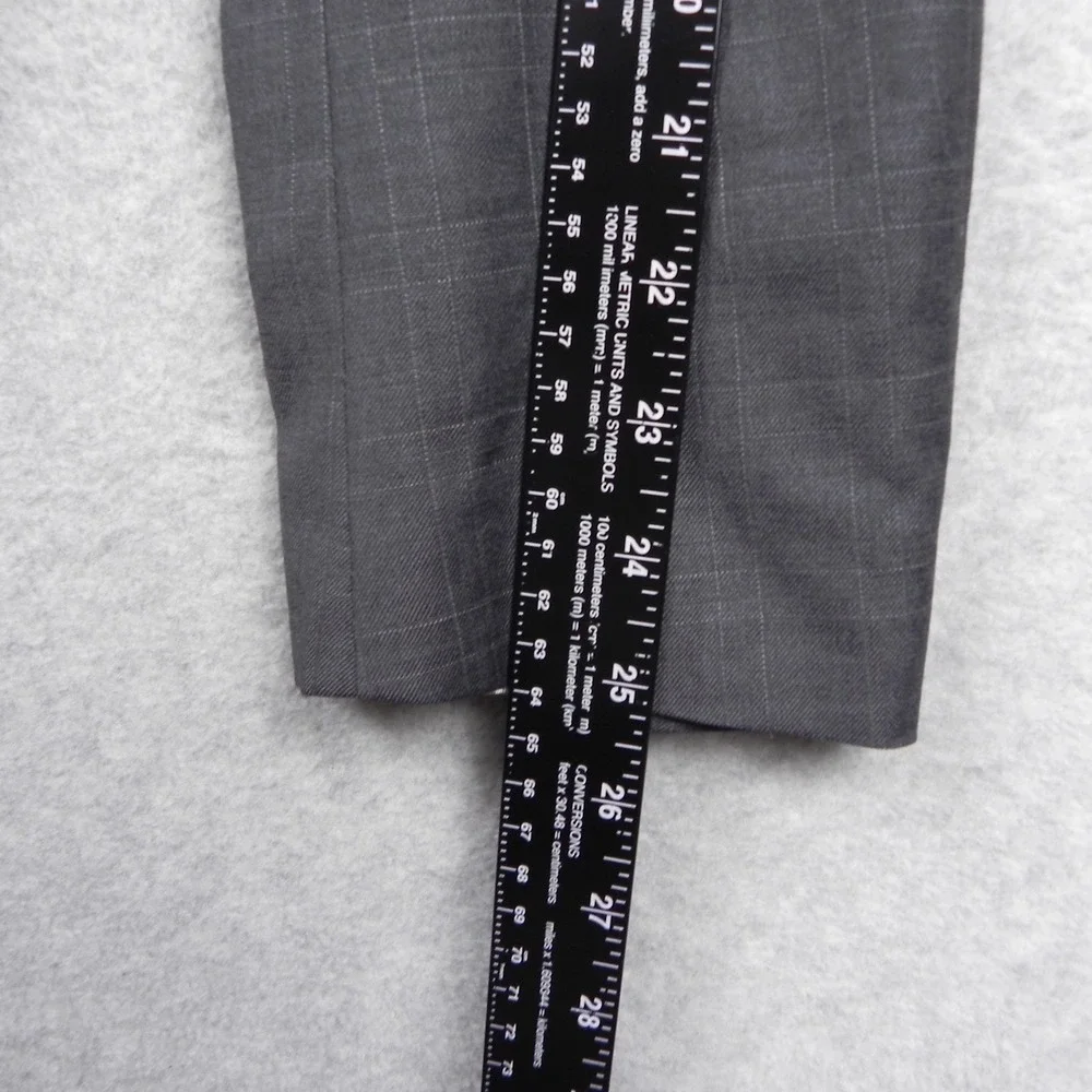 Jos A Bank Blazer Mens 42R Joseph Slim Fit Wool Suit Jacket Coat Gray Plaid
